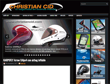 Tablet Screenshot of christiancid.com